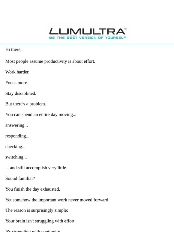 You're exhausted. But what did you actually finish?