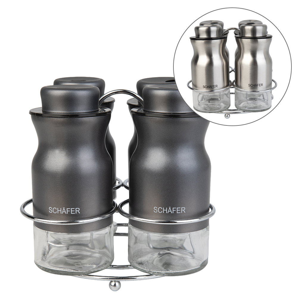 Gewürzgläser 4er-Set