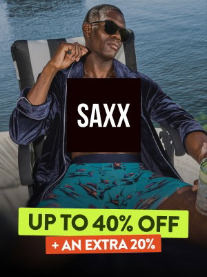 SAXX Underwear | UP TO 40% OFF + an extra 20%