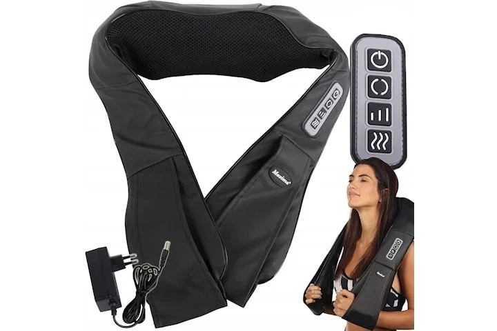 Shiatsu massagekudde med värmefunktion