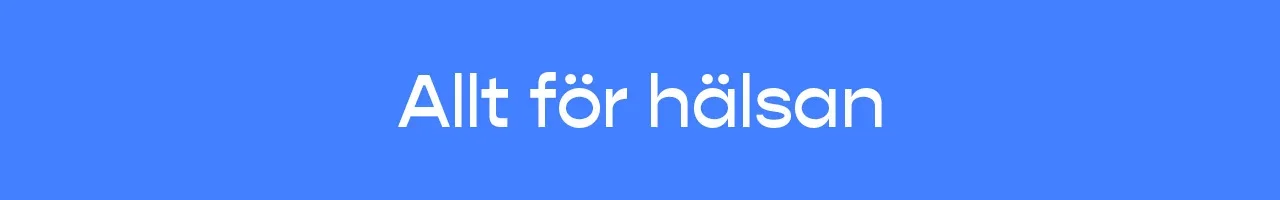 Hälsoprodukter