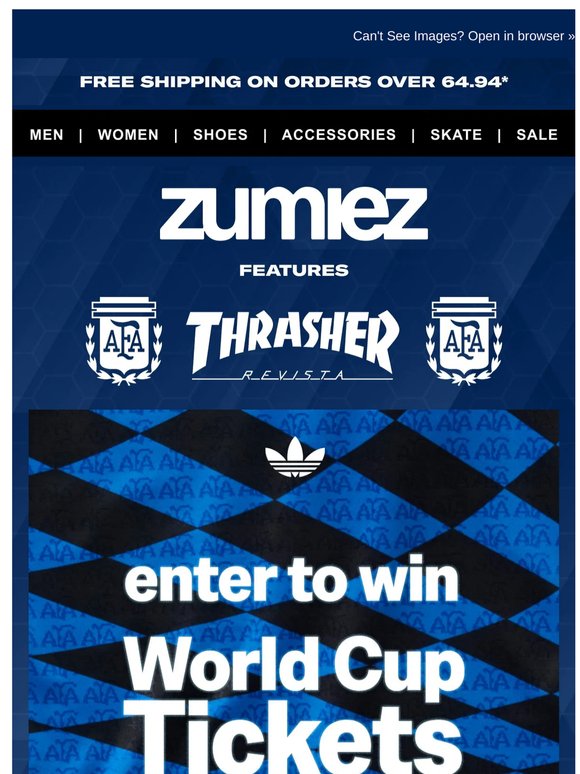 We're giving away World Cup Tix! 🎟️⚽️