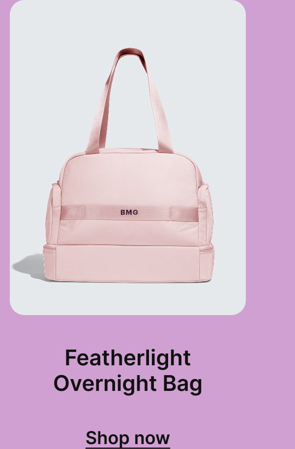 Featherlight Overnight Bag | Shop now