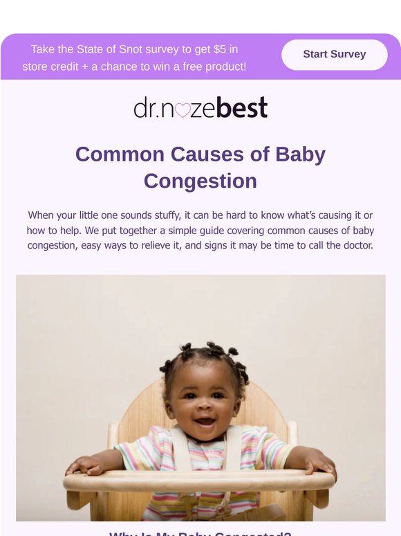 Why Is My Baby Congested?