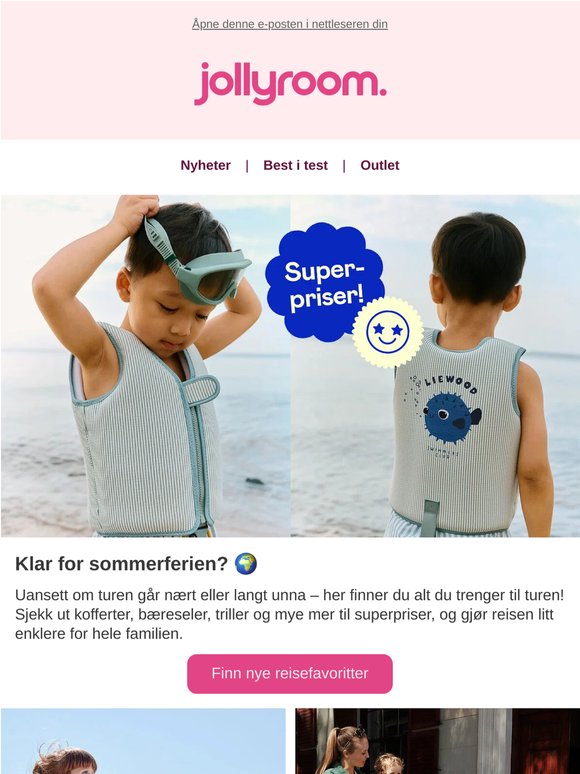 Opptil 60% + 10% på klær & sko!