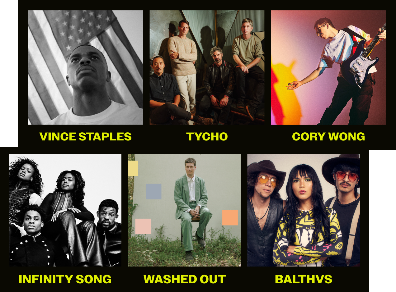 MODE - VINCE STAPLES | TYCHO | CORY WONG WASHED OUT | INFINITY SONG | BALTHVS
