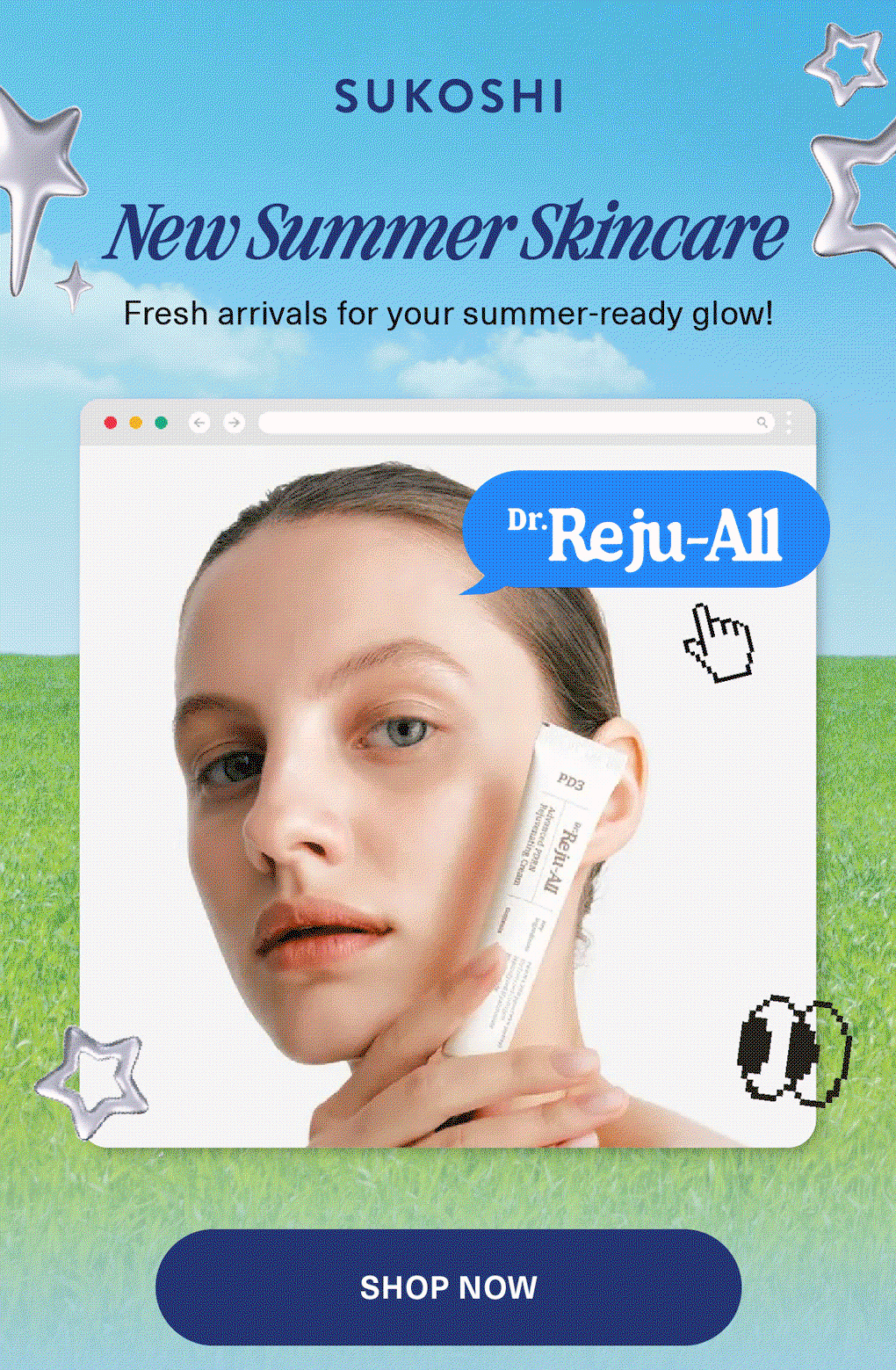 New Summer Skincare. SHOP NOW.
