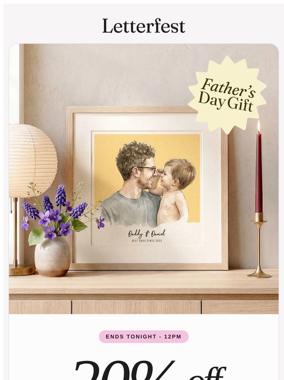 Show Dad some love this Father's Day