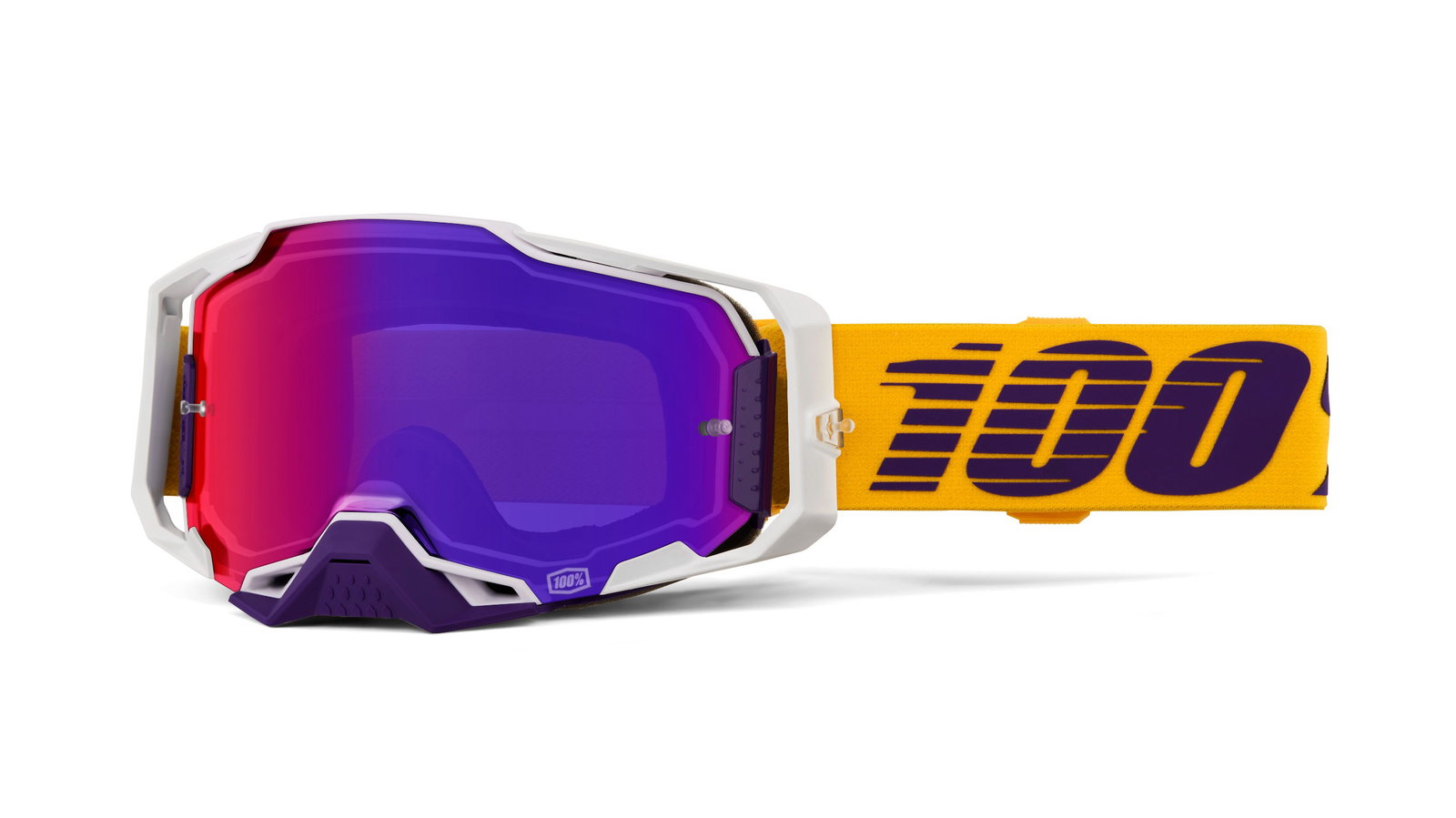 ARMEGA® Moto/MTB Difenbak Goggle/Purple Mirror Lens