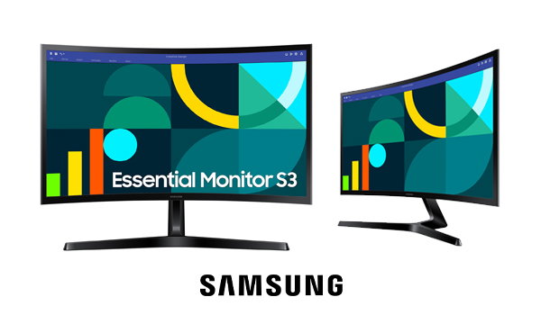 27" Essential Monitor S3 S36GD FHD 100Hz 16:9 VA 1800R Curved Monitor