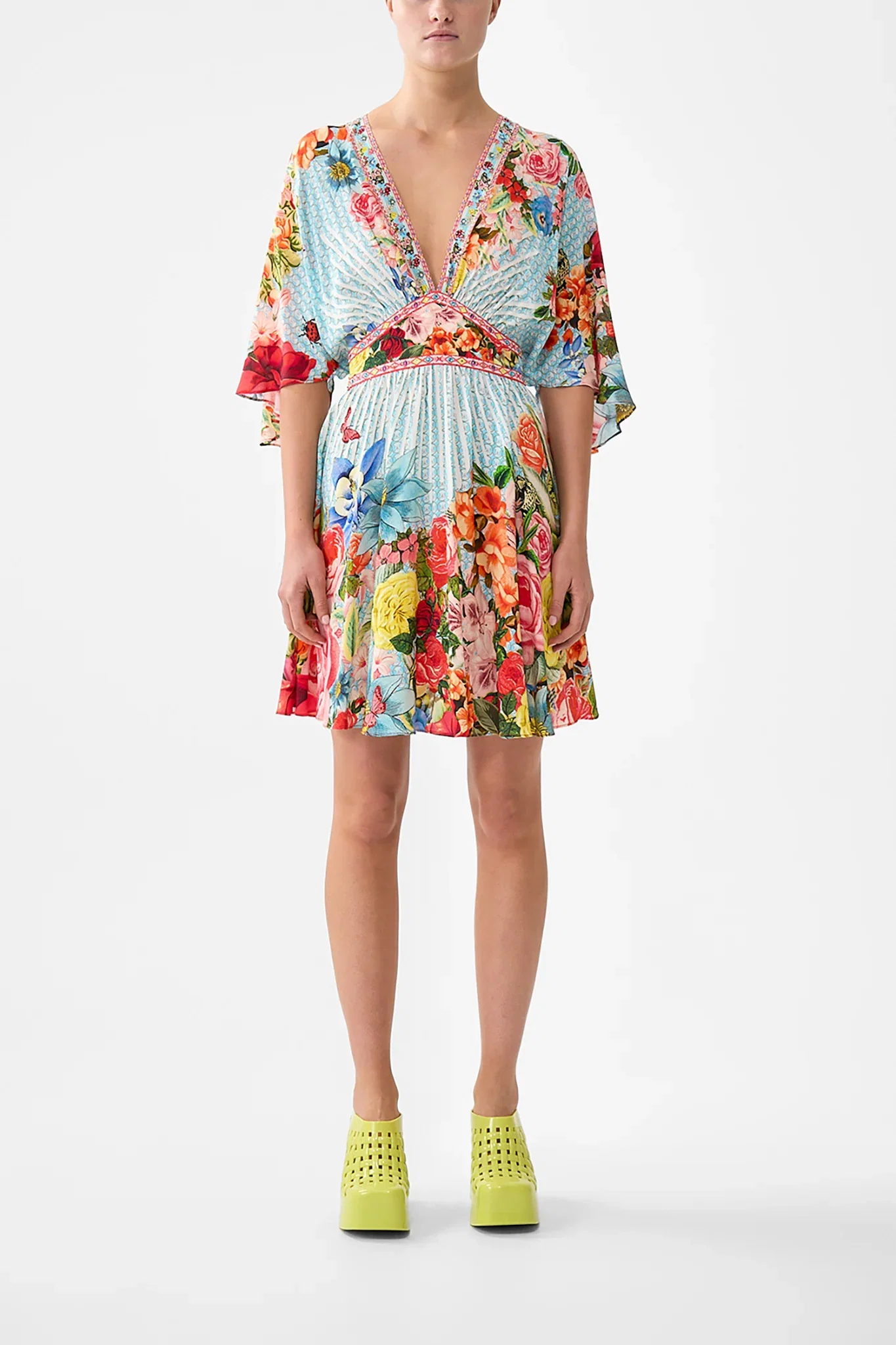 Image of SHORT WAISTED DRESS PAPERS AND CURIOUS CAPERS