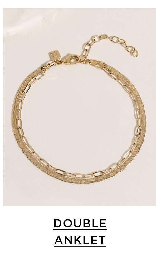 DOUBLE ANKLET