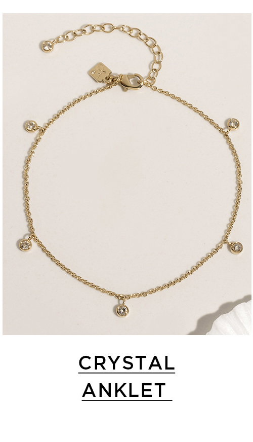 CRYSTAL ANKLET