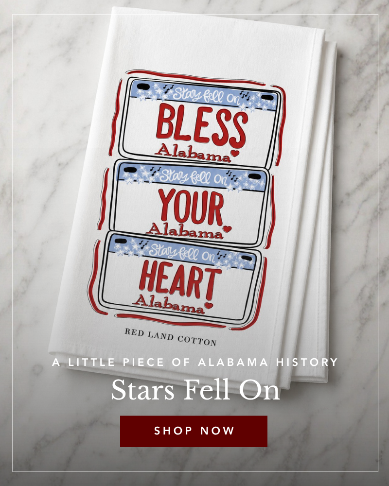 A Little Piece Of Alabama History. Stars Fell On