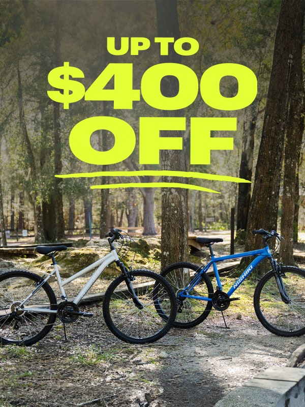 Up to $400 off.