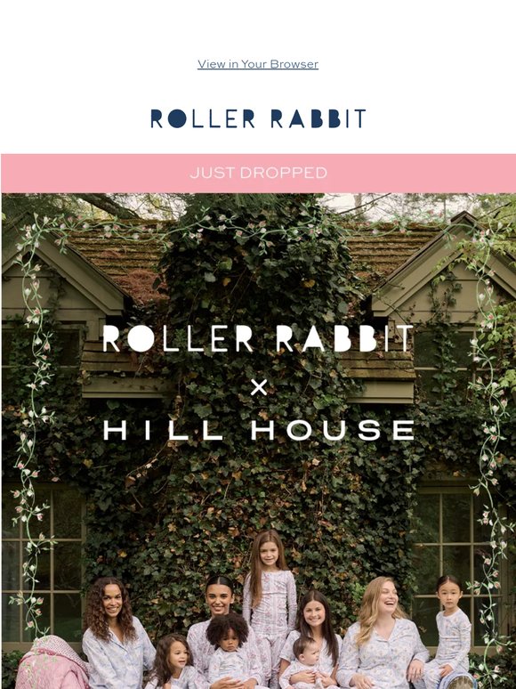 Roller Rabbit x Hill House Limited-Edition Collection