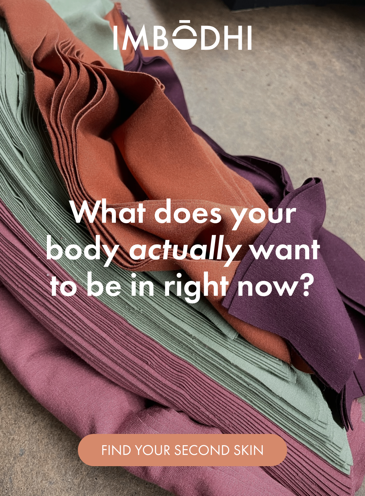 What does your body actually want to be in right now?