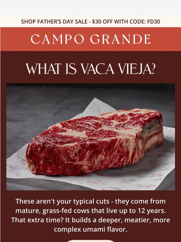 🥩 What Makes Vaca Vieja So Special?