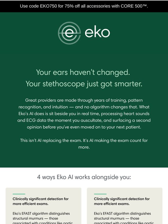 Smarter Stethoscope = Smarter Exams