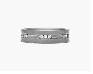 Luna Diamond Eternity Ring In Platinum (1 Ct. tw. - H-I / SI1-SI2)