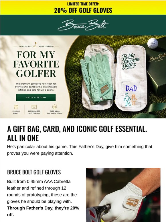 The gift every golfer dad will love