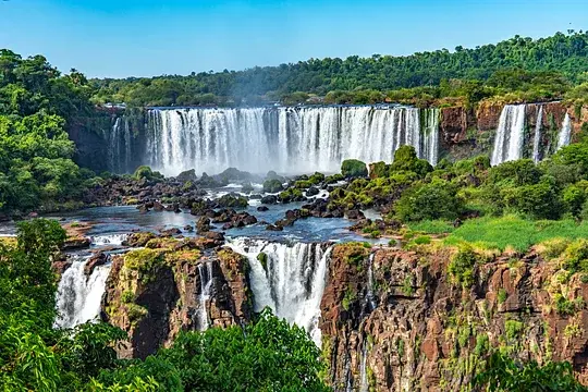 brazil waterfall