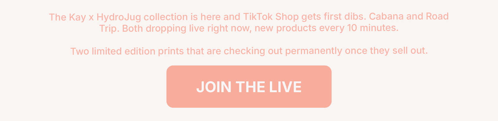 Join the TikTok Live Event for Early Access to Cabana and Road Trip