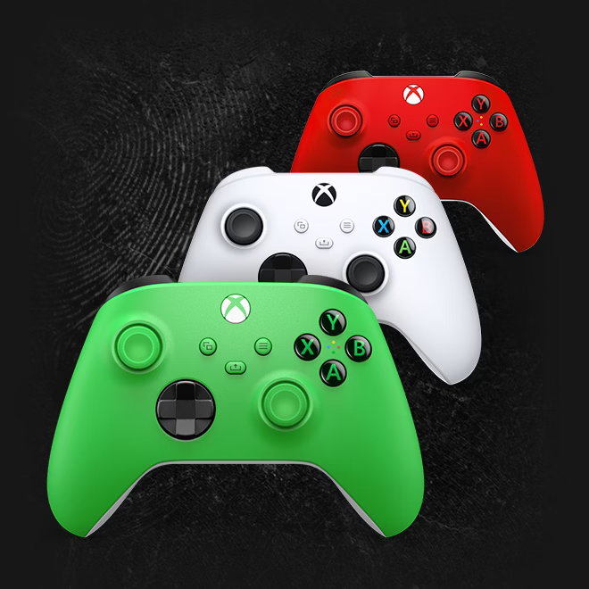 XBOX Controllers.