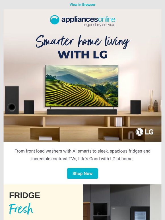 Upgrade Your Everyday Living with LG