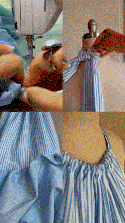 maya capri dress teaser