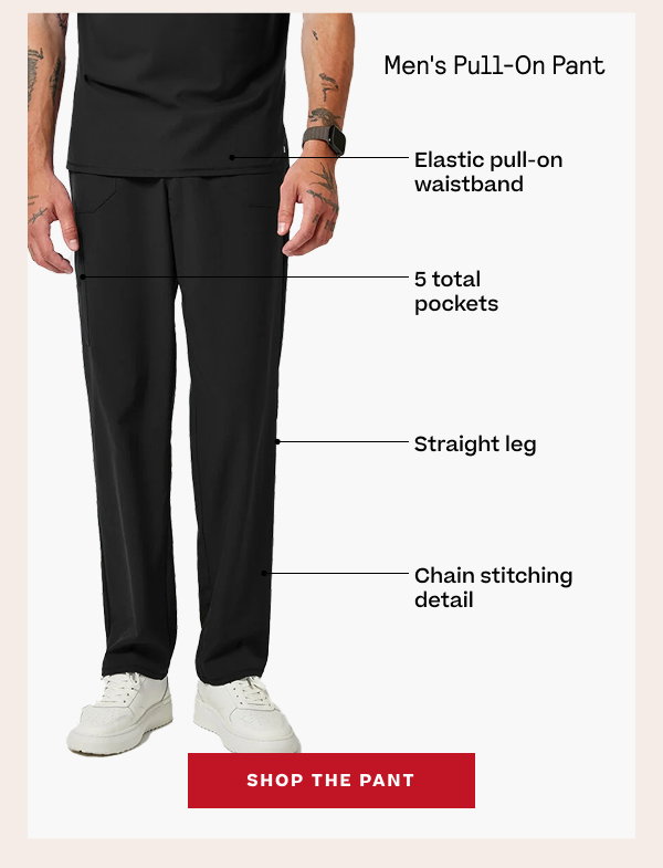 SHOP THE MEN'S PULL ON PANT