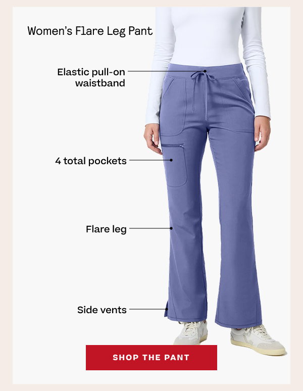 SHOP THE FLARE LEG PANT