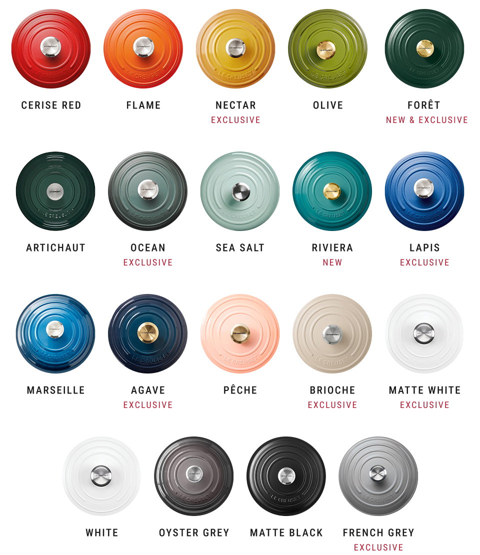 Le Creuset Colors