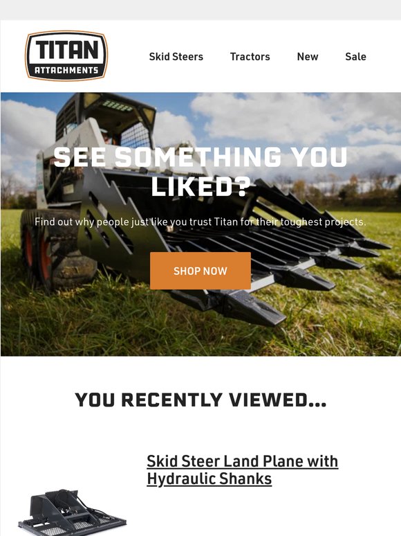 Get Your Skid Steer Land Plane with Hydraulic Shanks Before It's Too Late 👀