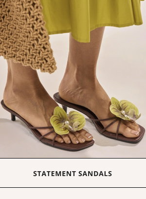STATEMENT SANDALS