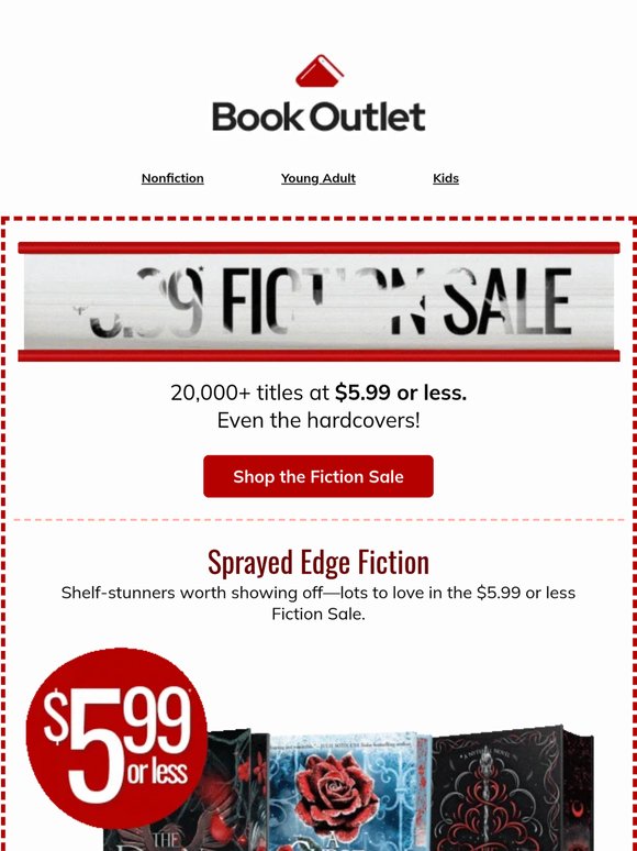 $5.99 sprayed-edge showoffs 💅