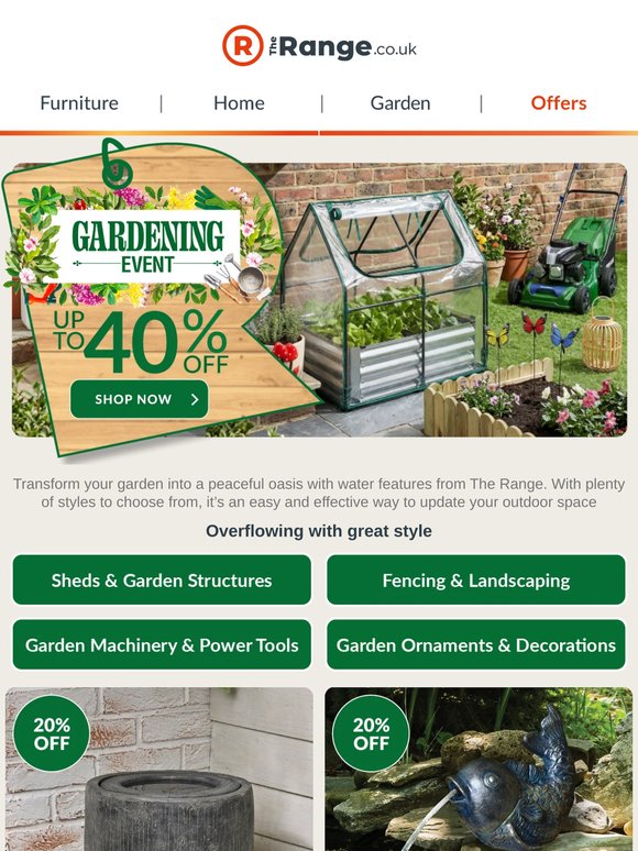 Bring Zen to Your Garden with Our Water Features