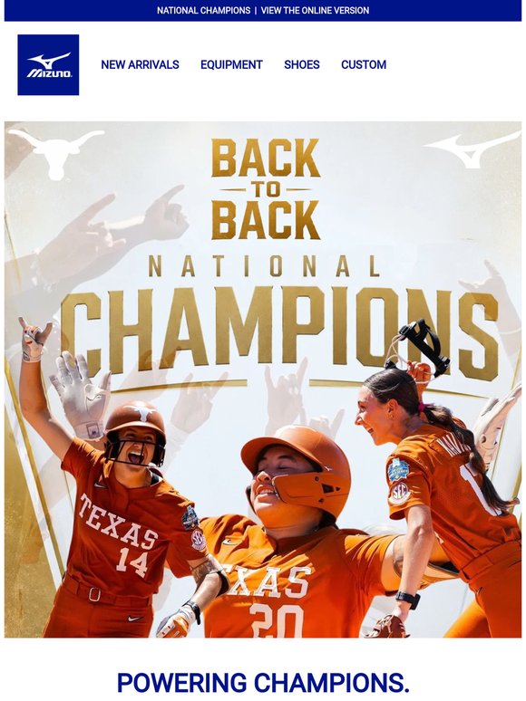 Back-to-Back National Champions. 🏆