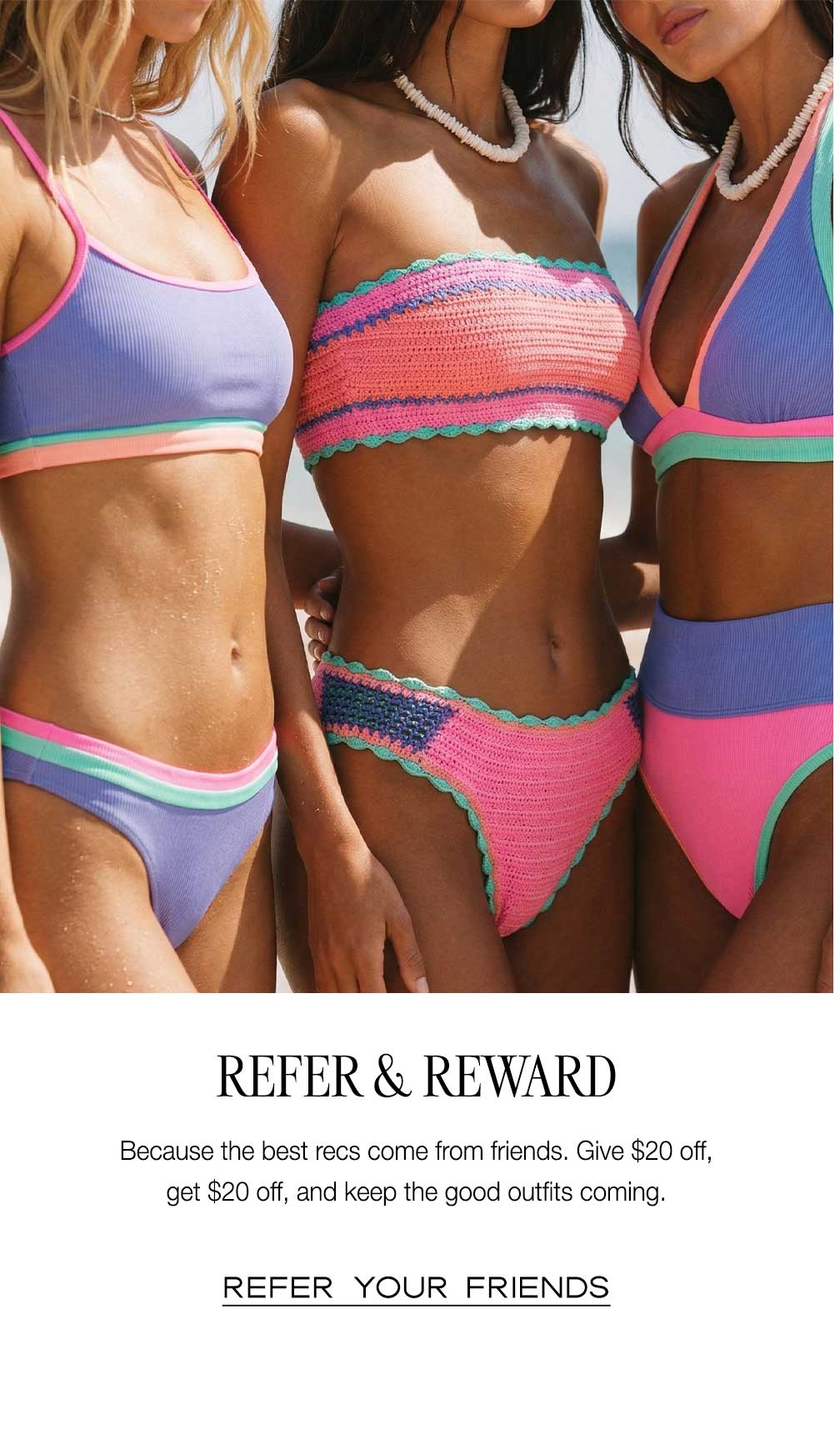 Pink and blue suits