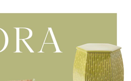 Bamboo Garden Stool