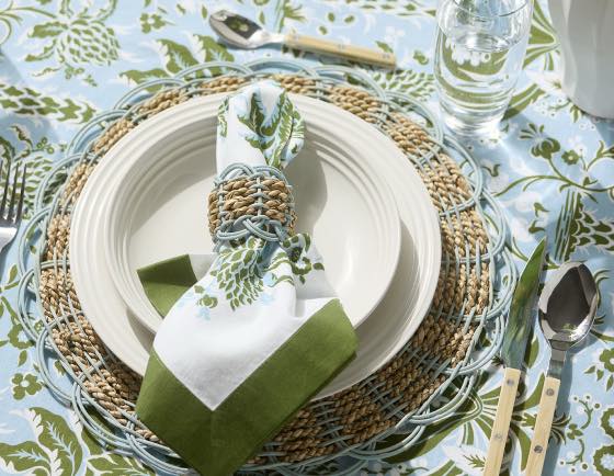 Palm Royal Tablecloth & Napkin Bundle