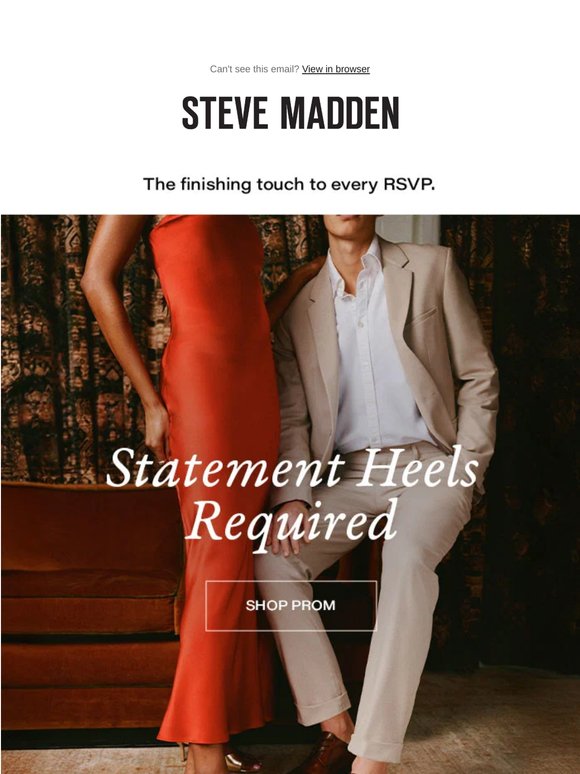 Statement Heels Required
