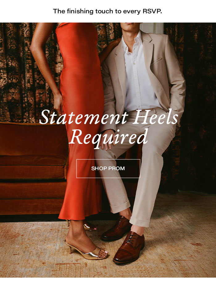 Statement heels required