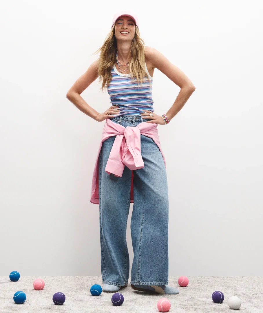 CHARLIE HIGH RISE WIDE LEG JEAN
