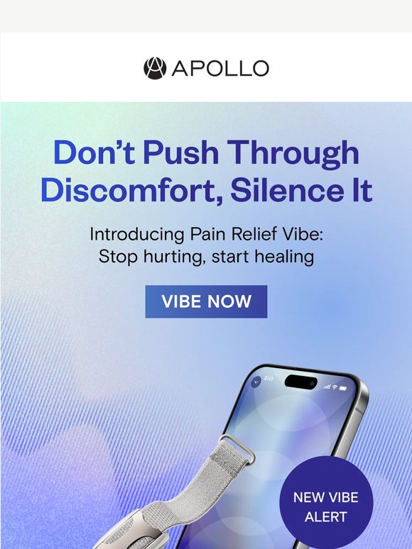 Meet Pain Relief Vibe