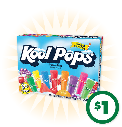 $1 Kool Pops®, 20-ct.