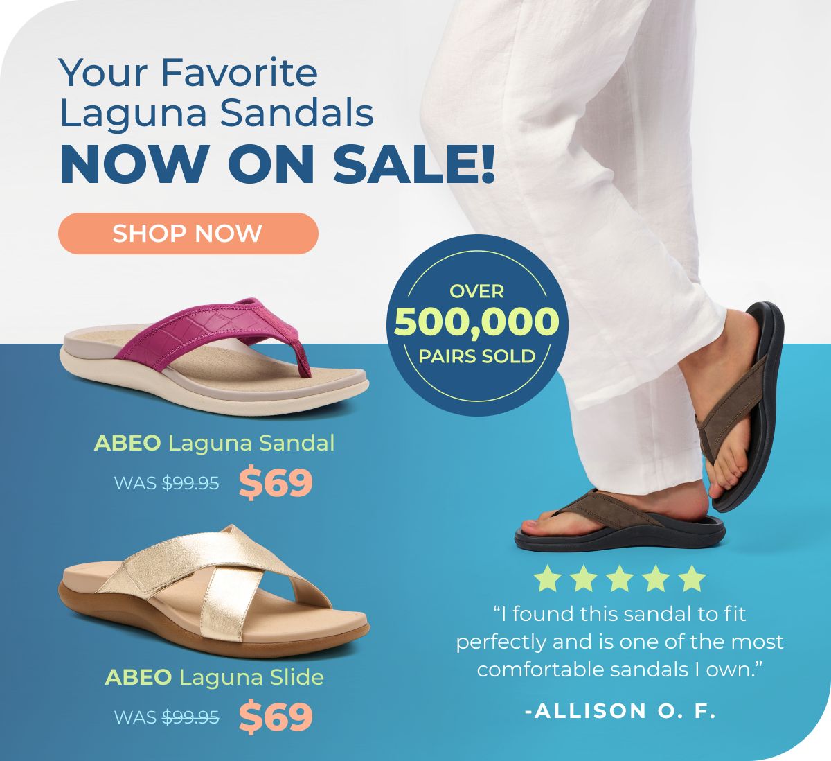 Your Favorite Laguna Sandals Now On Sale!