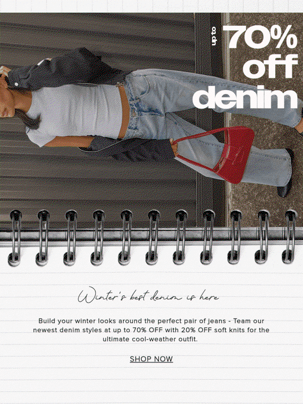 SHOP DENIM SALE