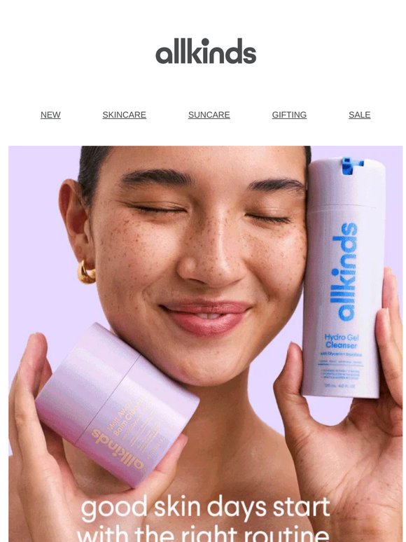 Your skin routine, but better