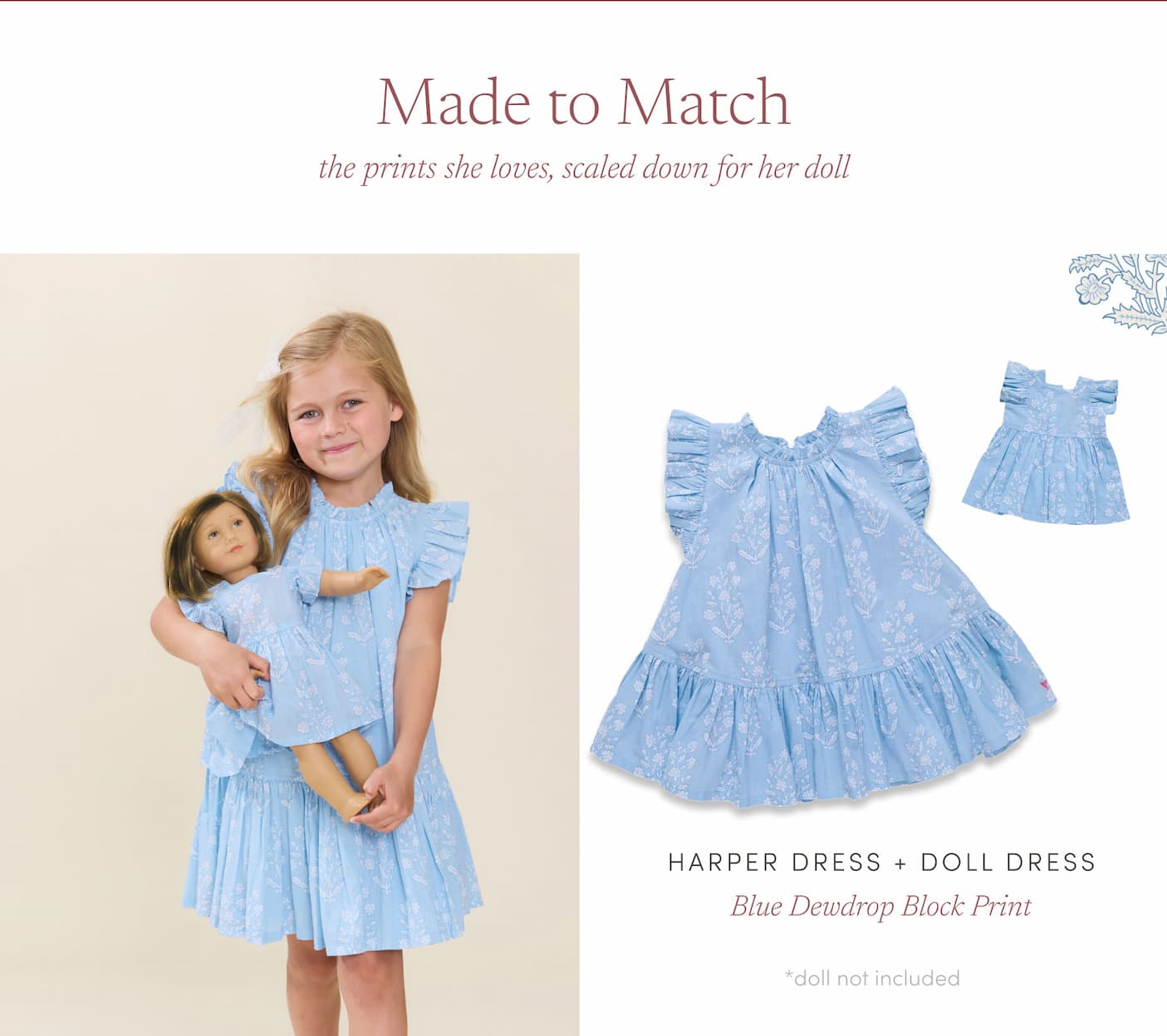 Shop Doll Dresses!